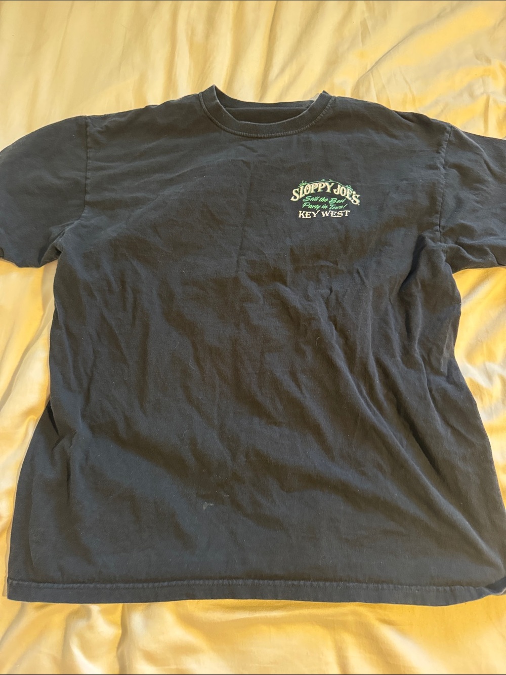 Sloppy joes Key West Men's Black Logo T-Shirt